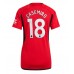 Maillot de foot Manchester United Casemiro #18 Domicile vêtements Femmes 2023-24 Manches Courtes